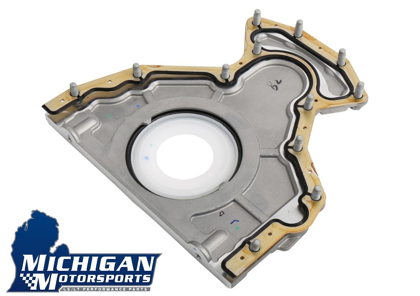 GM 12639250 LS Rear Engine Cover w/ Gasket, Seal & Bolts 4.8L 5.3L 5.7L 6.0L 6.2