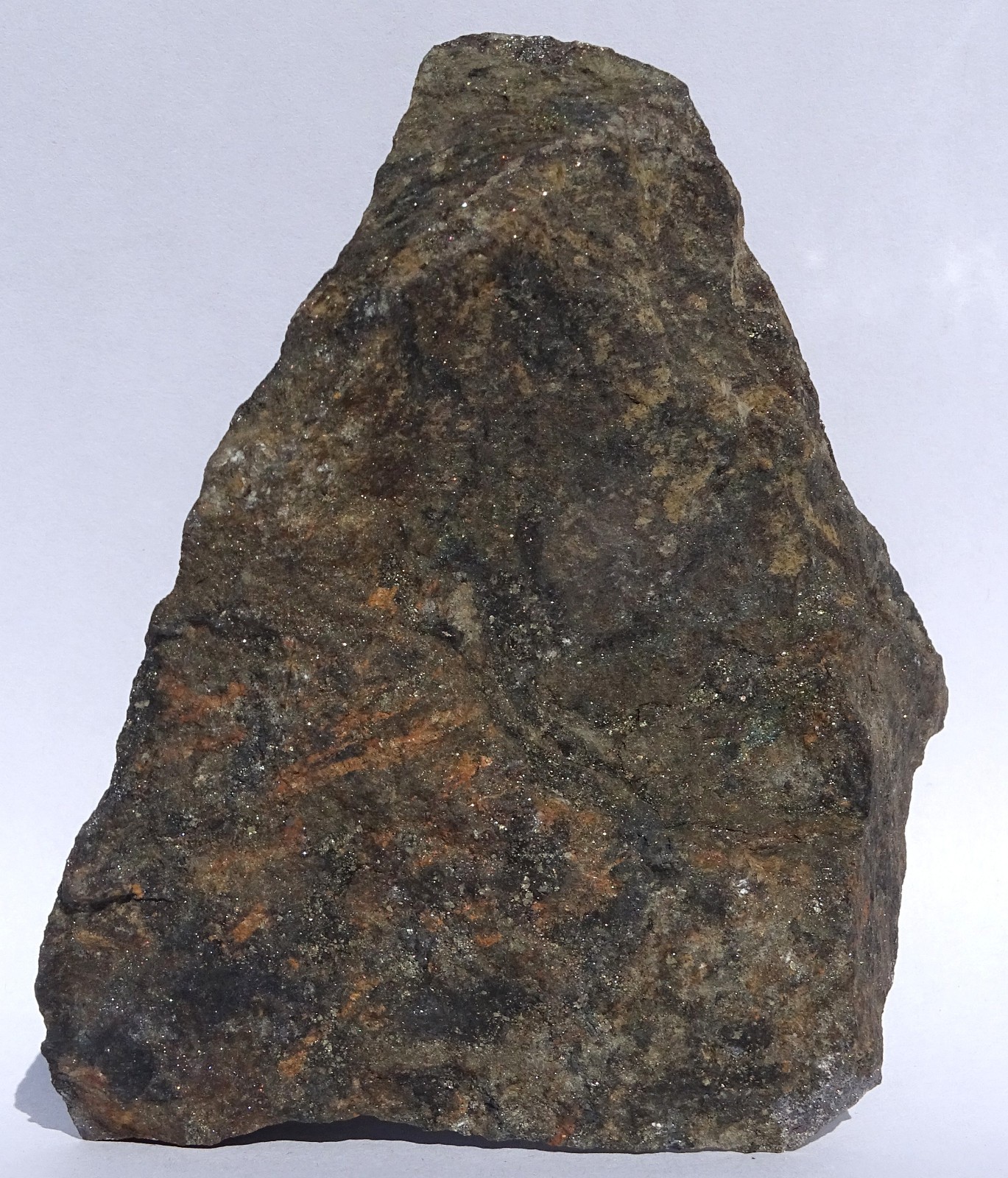 Hefty SPHALERITE, PYRITE, GALENA--Kidd mine, Timmins, Ontario, Canada--VMS Ore!