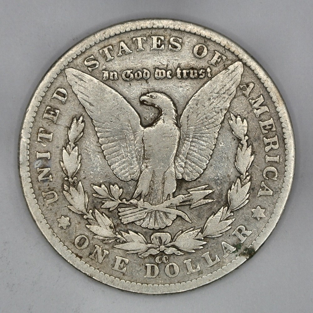 1881-CC Morgan Silver Dollar