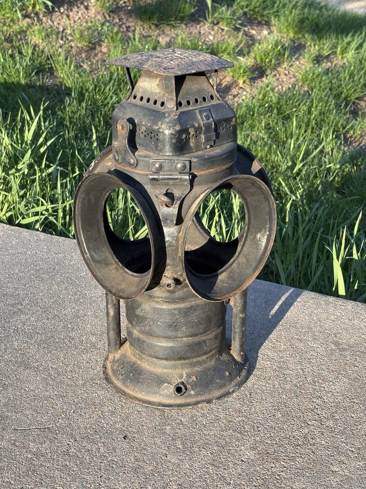 Adlake Railroad Fork Mount Switch Lamp Train Lantern
