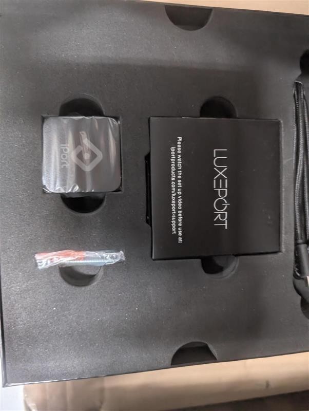 LuxePort Base Station for Tablet - Black - 71000