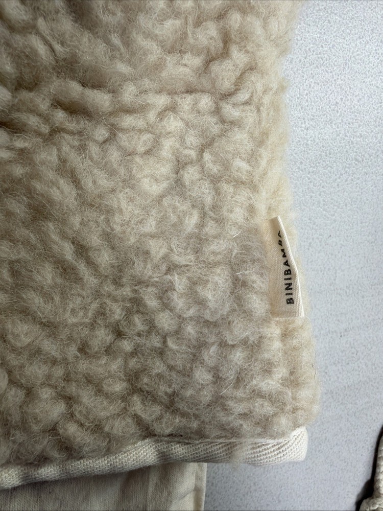 BINIBAMBA MERINO SNUGGLE JACKET SIZE MEDIUM