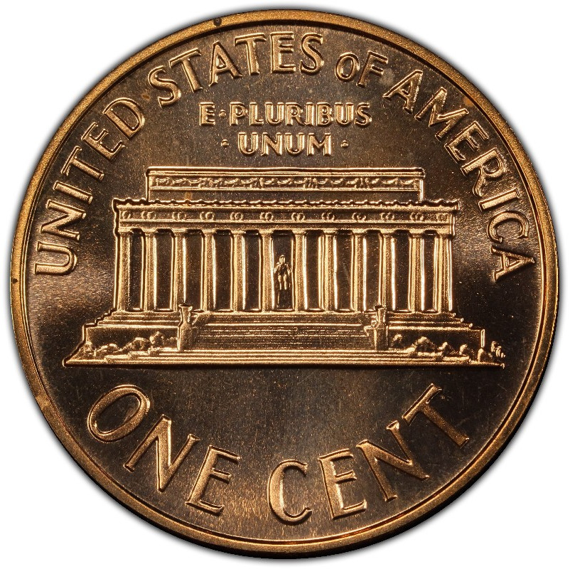 1964 P Proof Lincoln Memorial Cent 1C