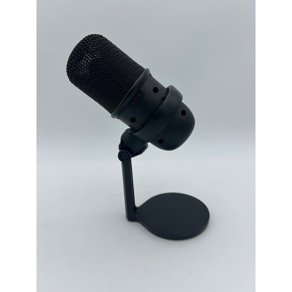 HyperX SoloCast USB Condenser Microphone Black – Plug & Play PC Mac Streaming