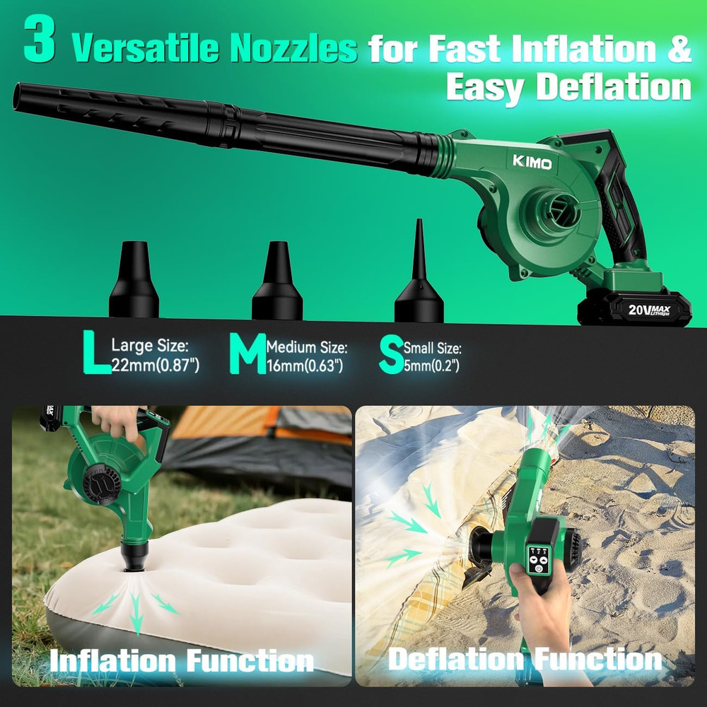 Weed Wacker Leaf Blower Combo Electric Cordless String Trimmer w/Battery
