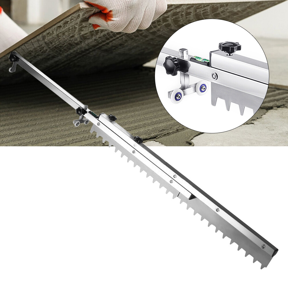 Tile Flat Ash Tile Paving Flat Sand Tool Device Retractable Height Adjustable