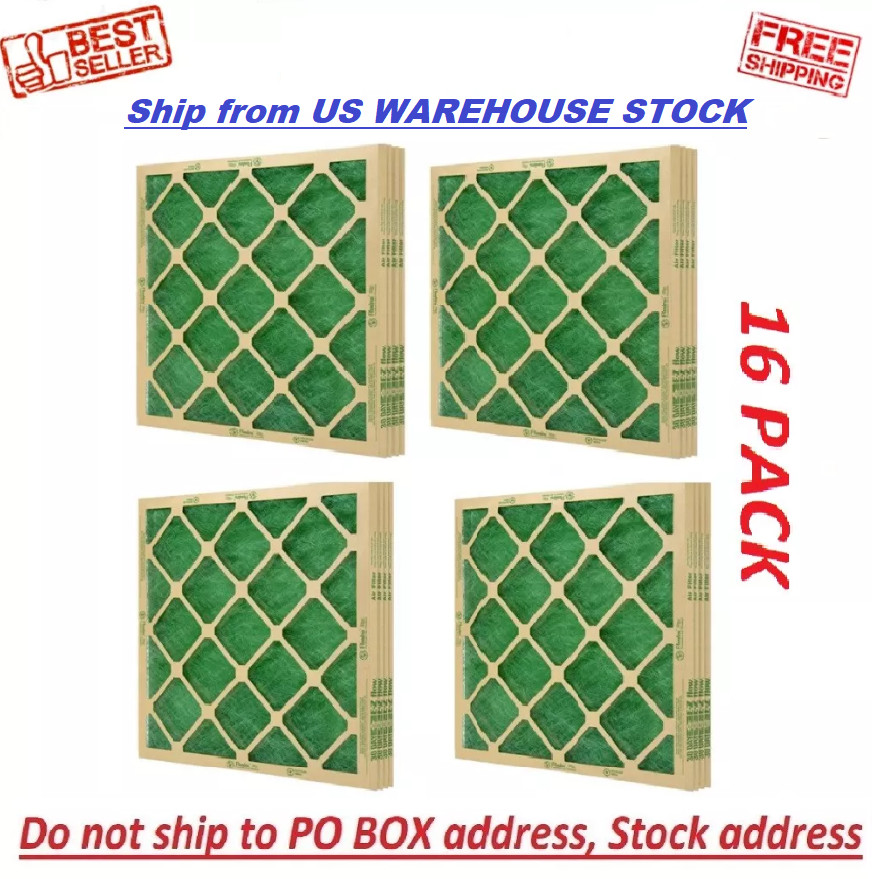 Flanders Air Filters , 16" x 25" x 1" Precisionaire Nested Glass - ( 16 Pack )