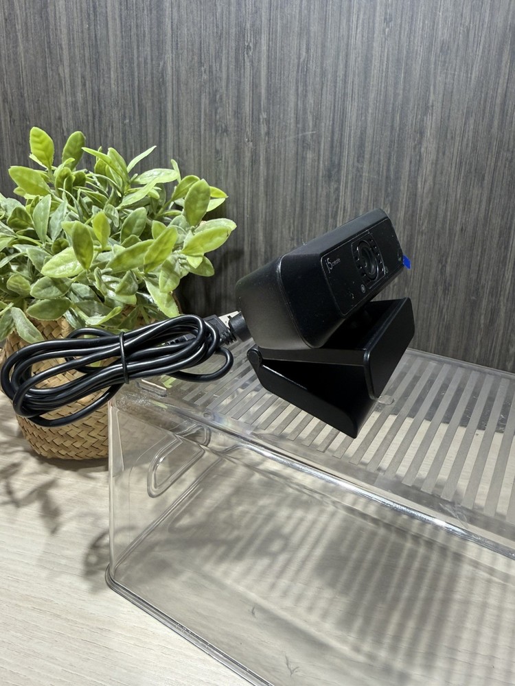 j5create USB HD Webcam with 360° Rotation Black sealed new