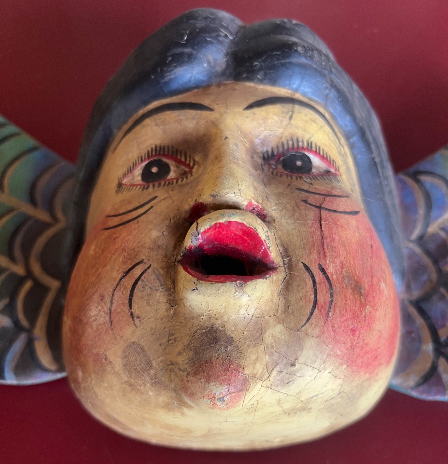 Vintage Mexico/Guerrero Hand Carved Mask