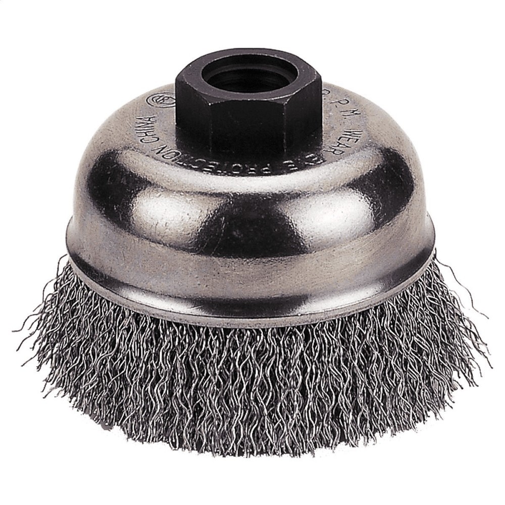 1423-3158 Crimp-Type Wire Cup Brush 4" Diameter