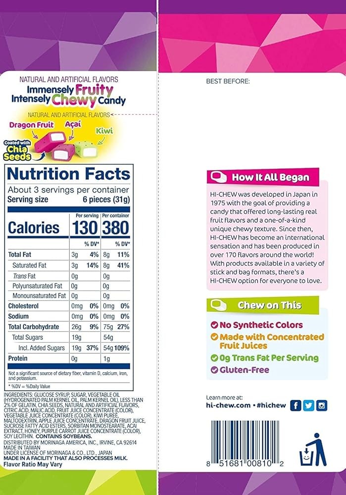 Hi-Chew Chewy Candy
