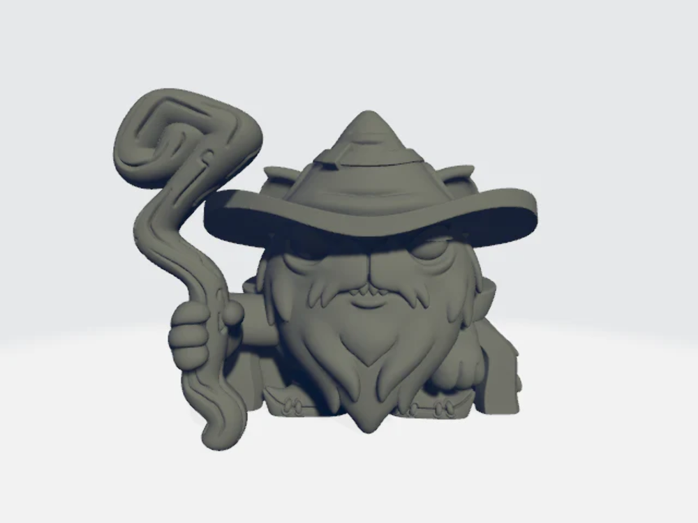 Chibi Tykes - Wizard Cat