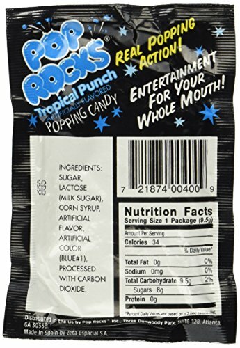 Pop Rocks Tropical Fruit Punch, 24 count