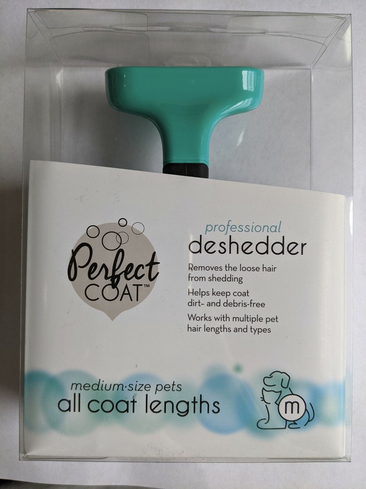 Perfect Coat Professional Deshedder for Pets - Medium Size
