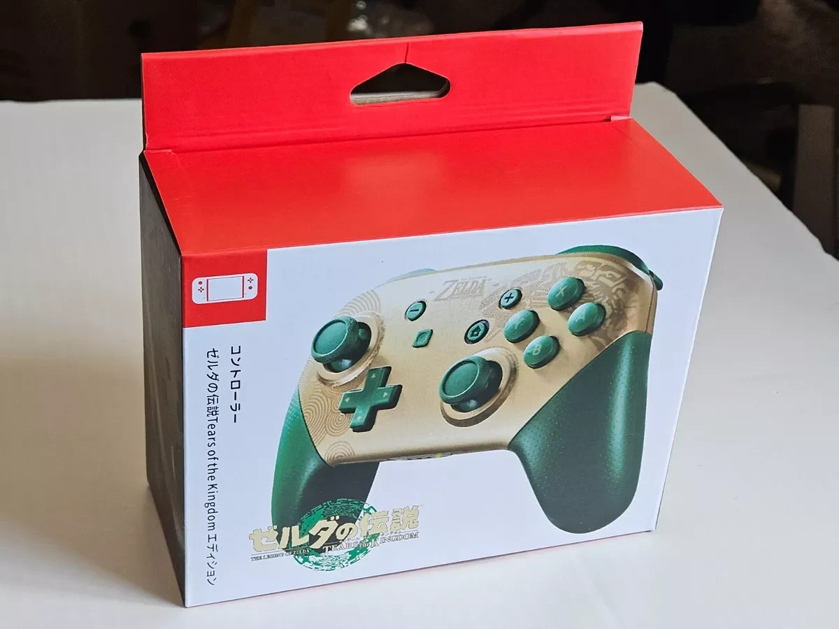 Pro Controller (For Nintendo Switch 1 Only) Wireless Zelda Tears of the Kingdom