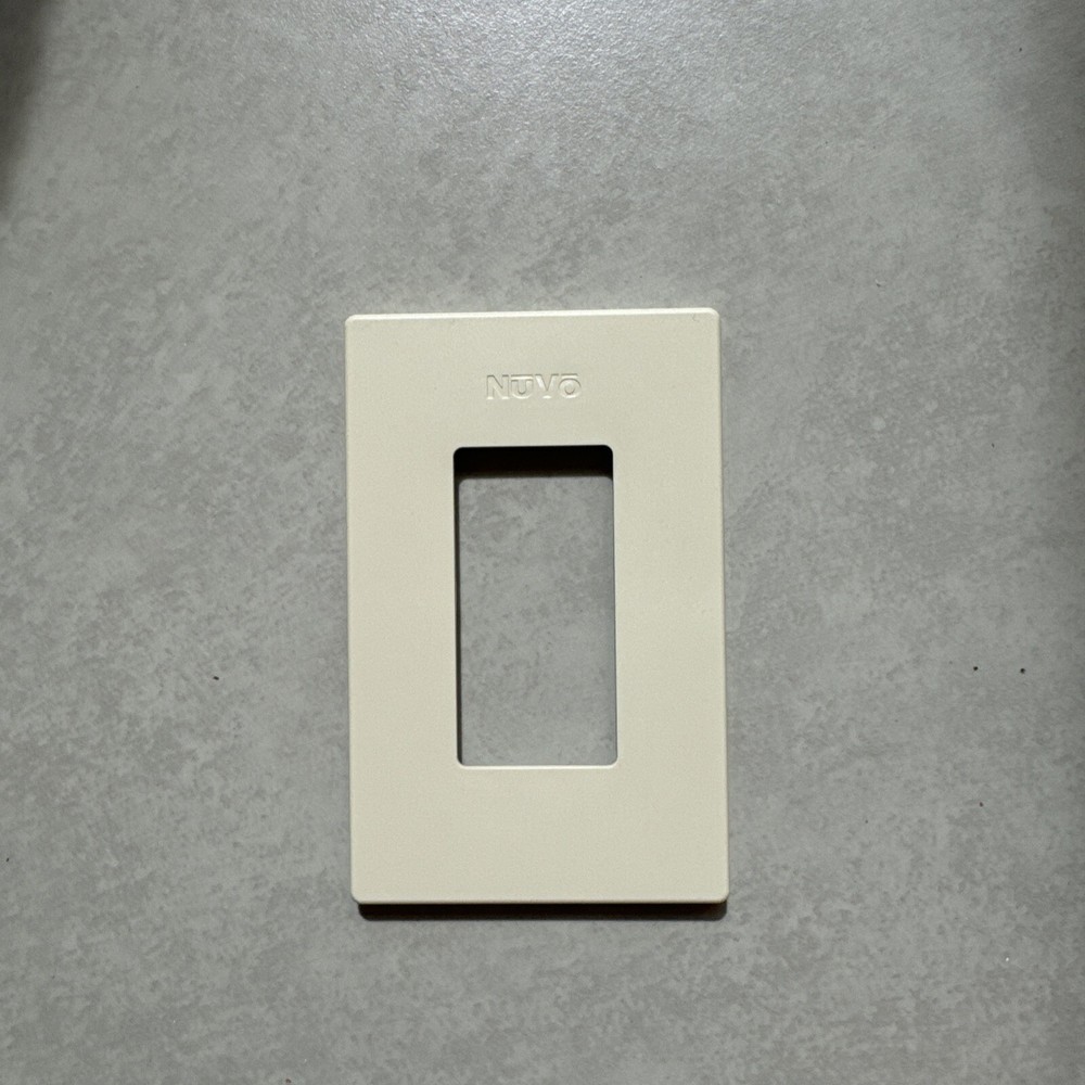 Nuvo Wall Plate Color Ivory