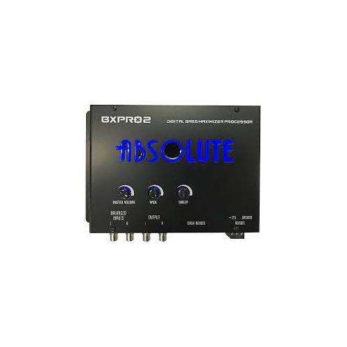 Absolute BXPRO2 Digital Bass Maximizer Processor with Dash Mount Remote