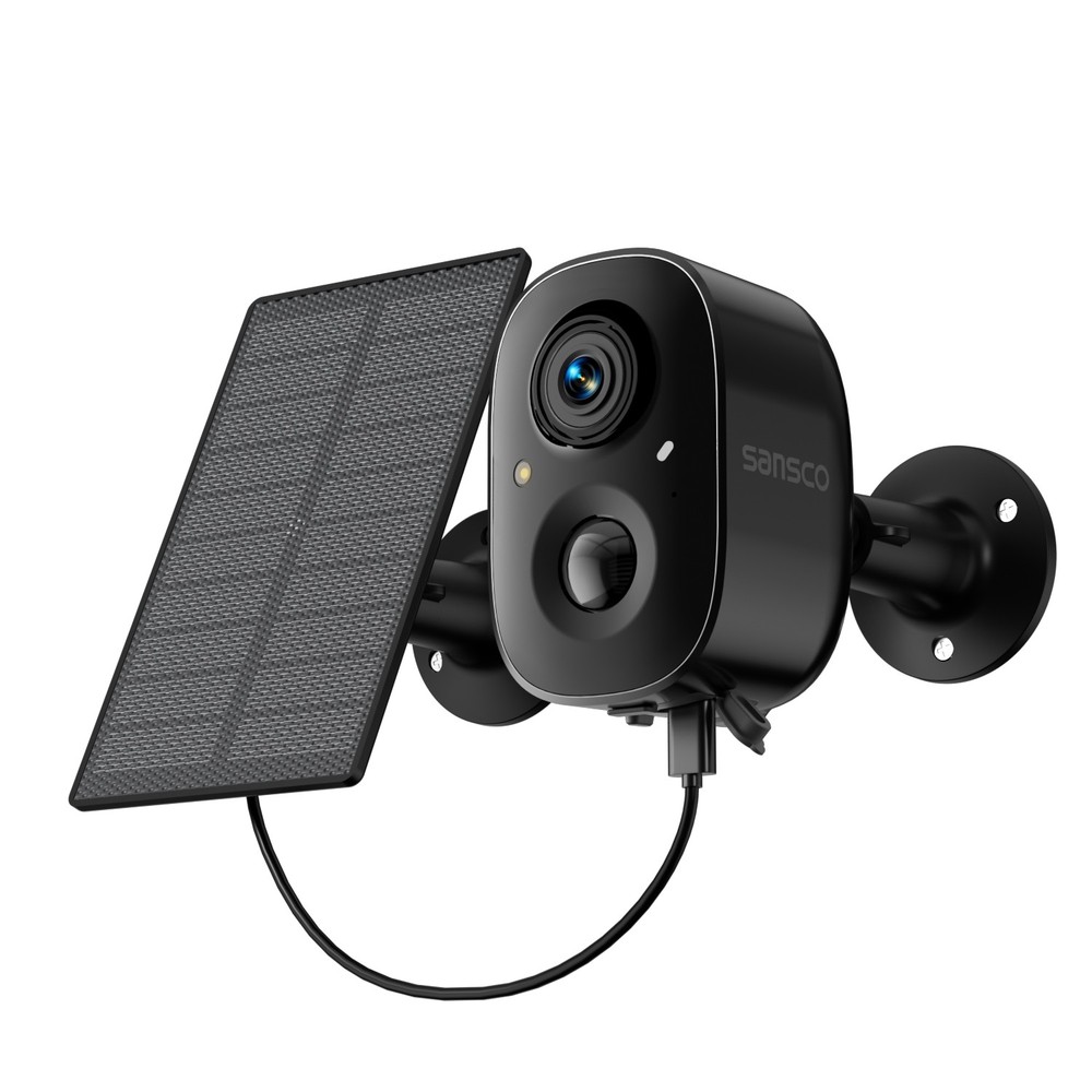 4MP Wireless Solar Battery Powered Camera Wifi Outdoor Security Camera System