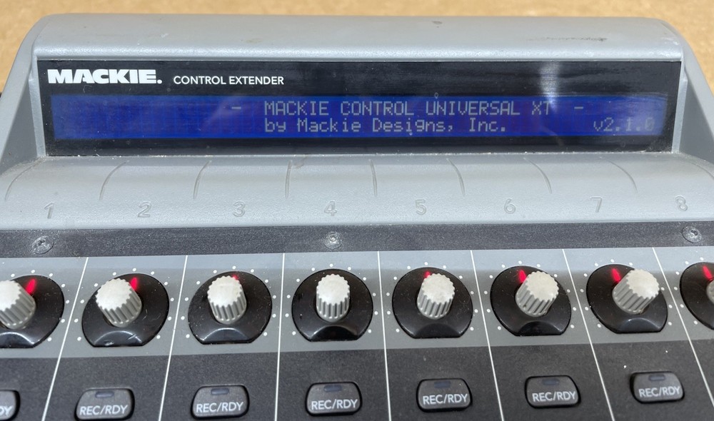 Mackie Control Universal Extender - MCU XT PARTIALLY TESTED - READ DESCRIPTION