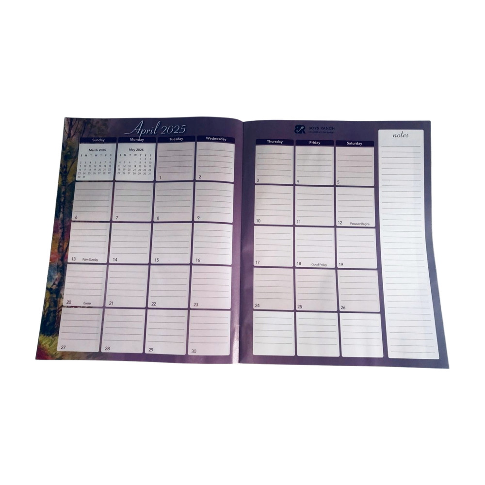 2025 Daily Planner (from Boys Ranch)