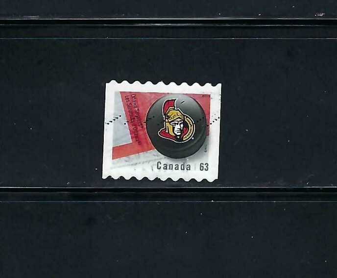 Canada #2267, 63c - NHL Team Logos - Ottawa Senators