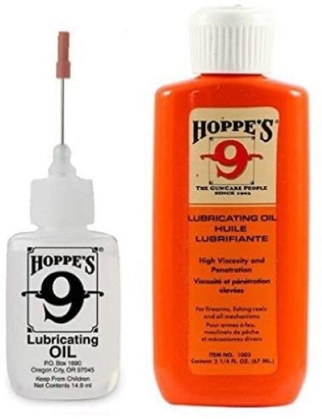 Hoppes Pistol Gun Cleaning Kit - Gun Cleaner - Gun Oil Lube - Cleaning Patches