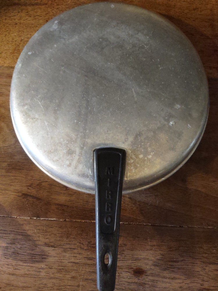 3 Vintage Mirror Replacement Pan Lids