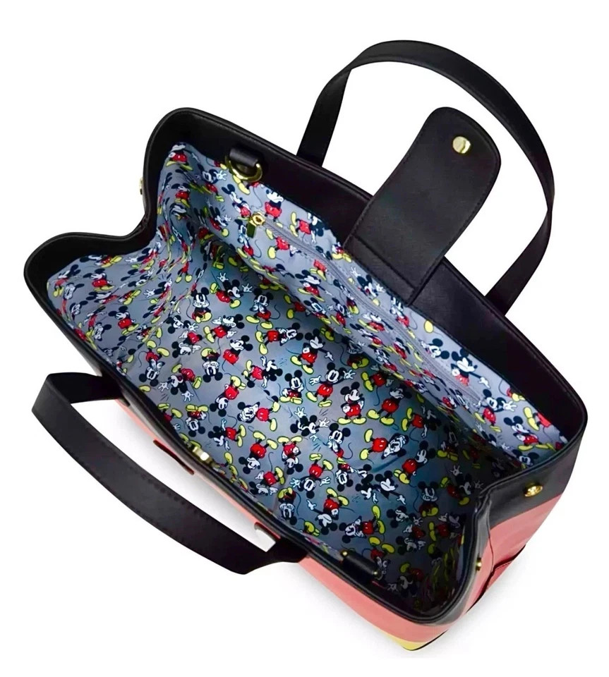 NEW Disney Womens Tote Bag Purse “Best Of Mickey” Signature Series New With Tags