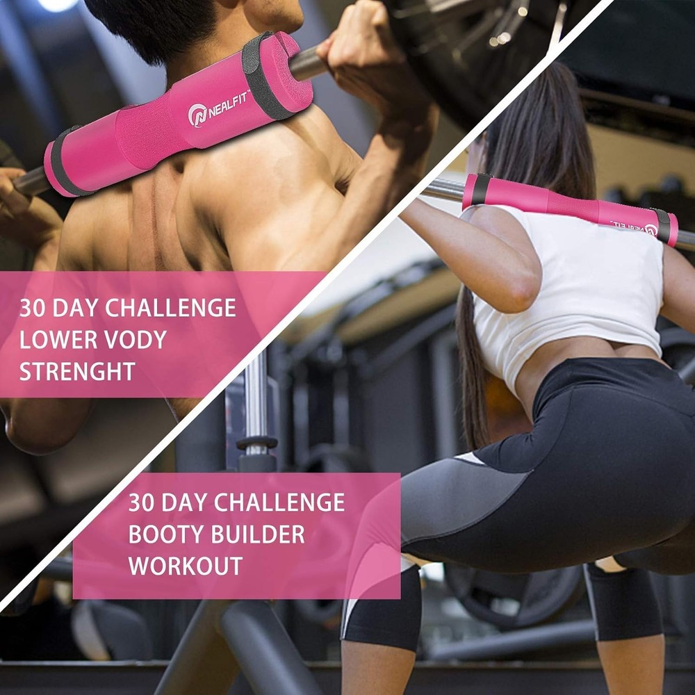 High-Density Squat Bar Pad – Essential for Safe Weightlifting & Hip Thrusts