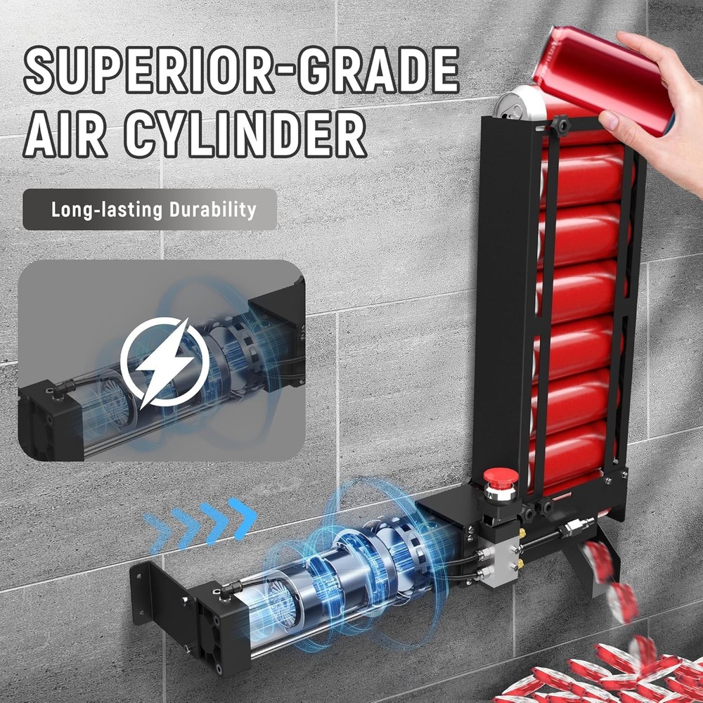 Powerful Air Cylinder Crusher