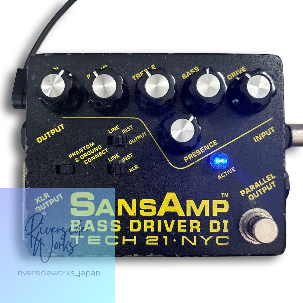 SansAmp Bass Driver DI Waxx mod