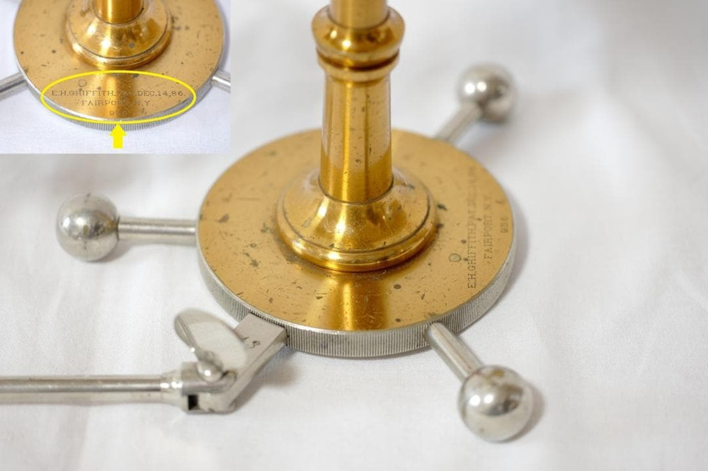 Antique Microscope Bausch & Lomb Griffith Club Model Microscope