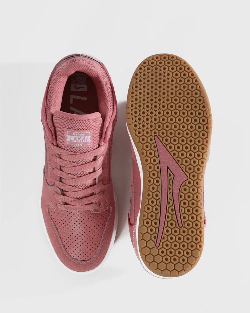 Telford Low Rose Suede