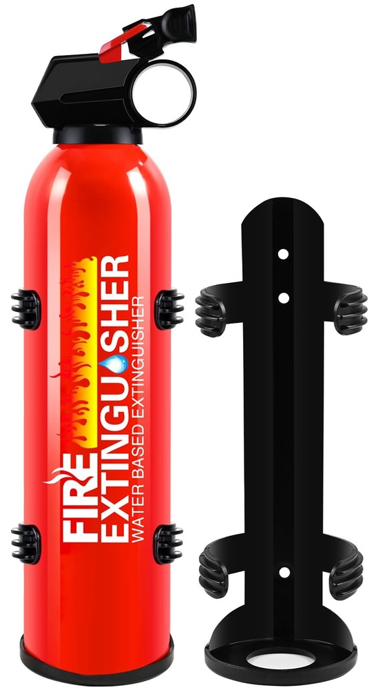 Fire Extinguishers with Mount Bracket  1 Pack Small Portable Fire Extinguishe...