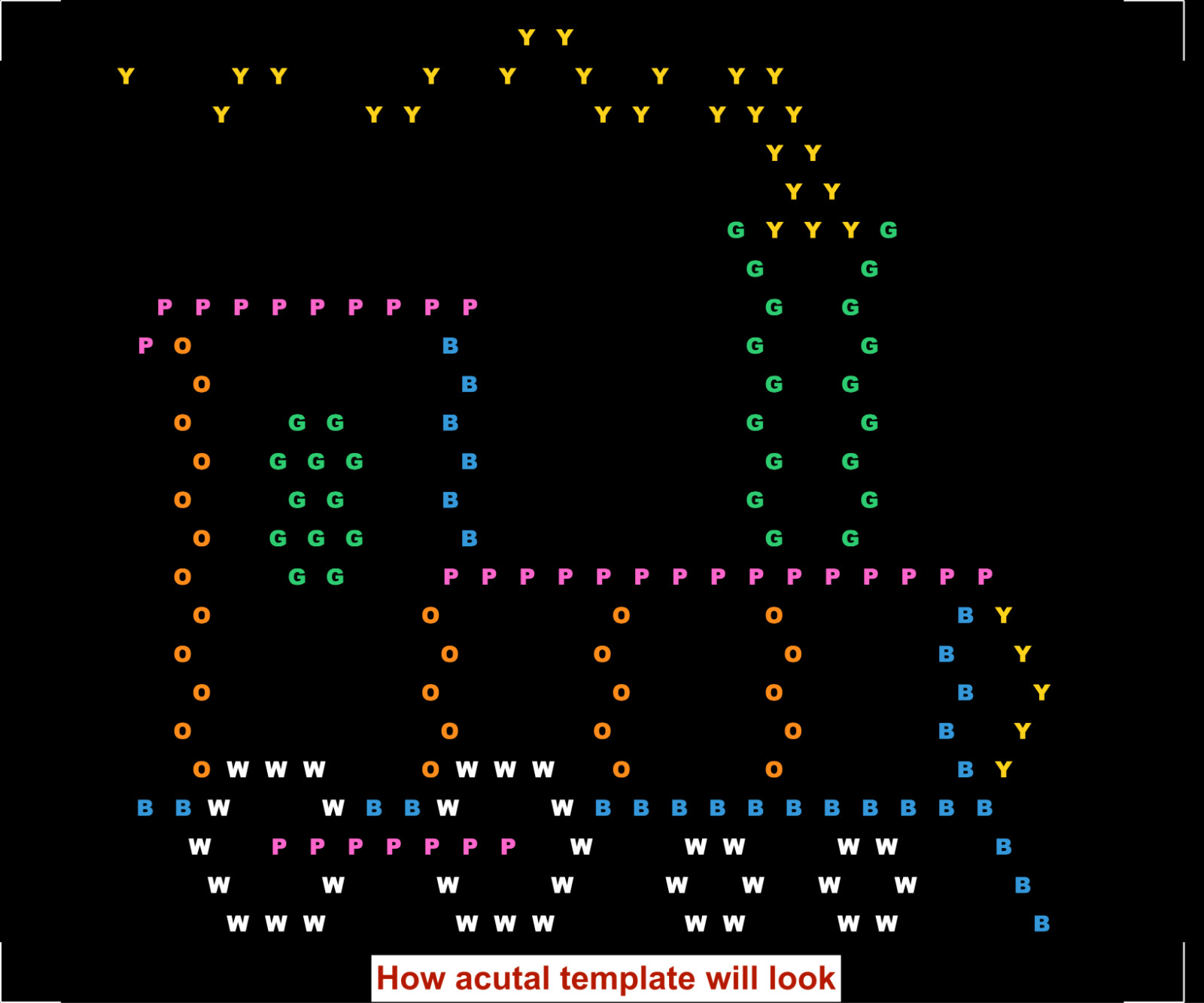 10x Template Pattern Refills for Basic Fun Lite Brite Ultimate Classic - 10 pack