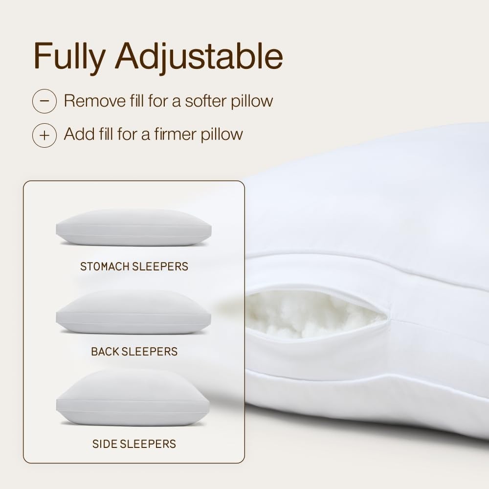 Customizable Extra Phluff 3oz Poly Fiber Filling - Elevate Your Sleep Experience