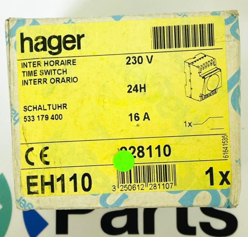 HAGER EH110 Analog Time Switch