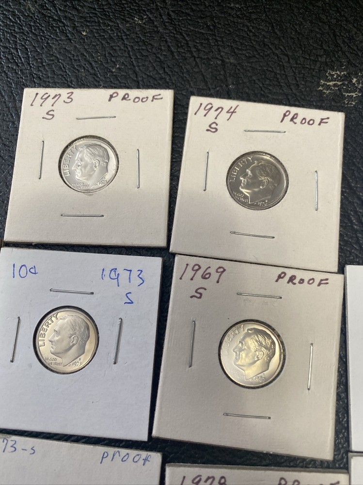 26 Copper Nickel Proof Roosevelt Dimes