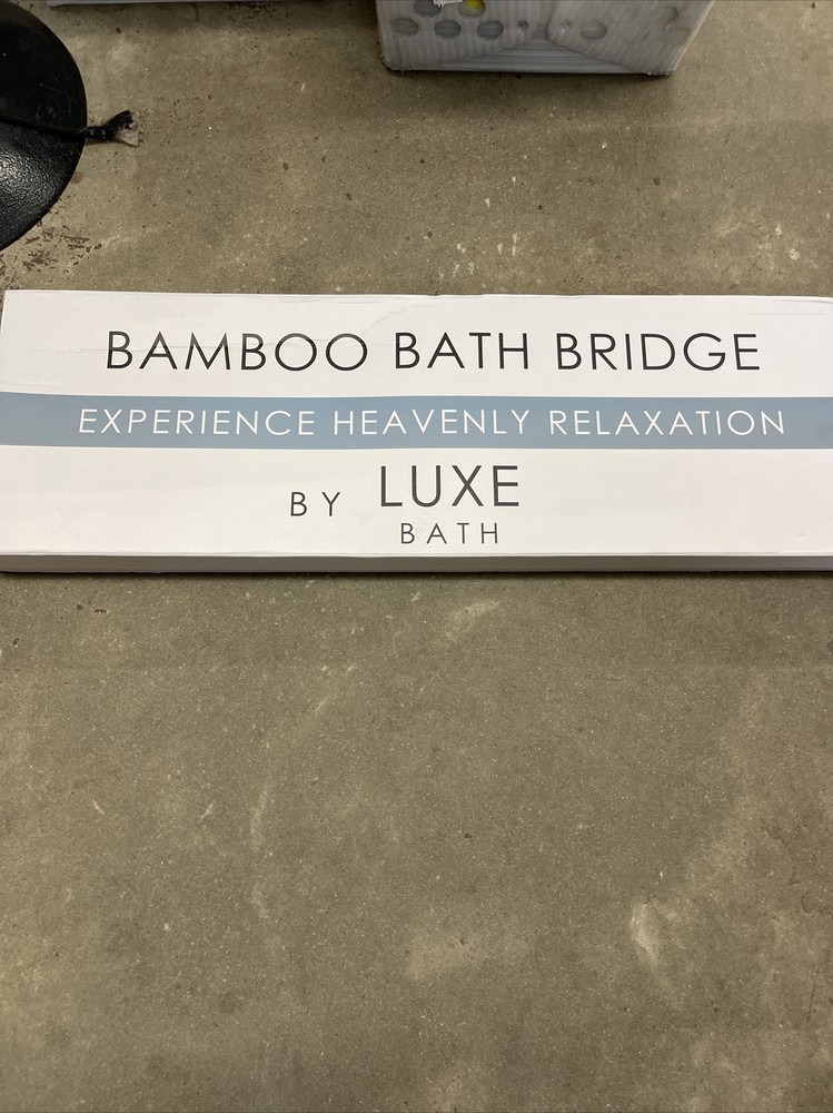 Bamboo Bath Bridge By Luxe Bath