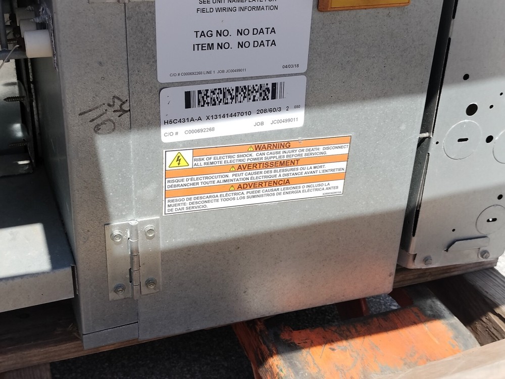 NEW Trane Volume Unit Tutco Heater Package w Integral Limit Control Air Handler