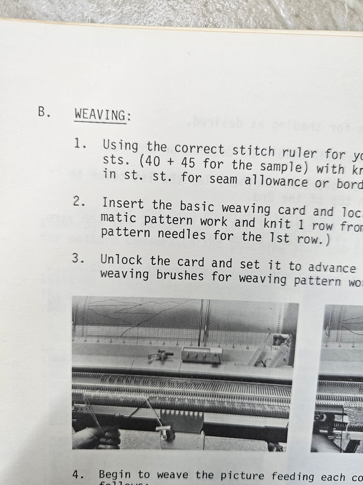 Machine Knitting Workbook 3 Pattern Knitting Techniques By Tami Nobuyuki