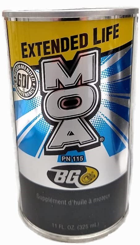 BG MOA Advance Formula Engine Oil Supplement PN 115 11oz Can 8 Pack