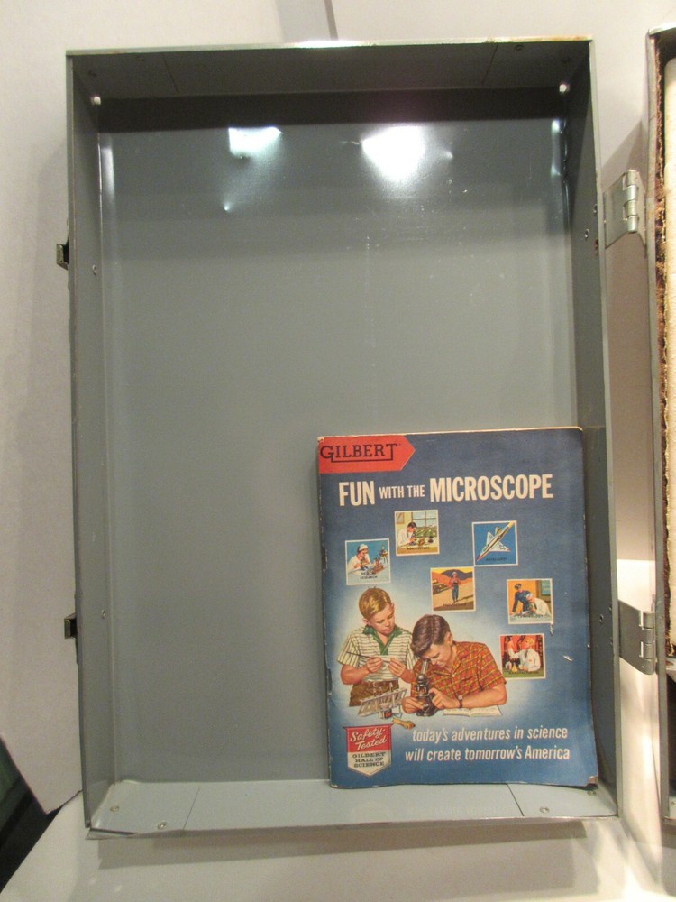 Gilbert 13055 Microscope and Lab Set Not Complete Educational Scientific Chem