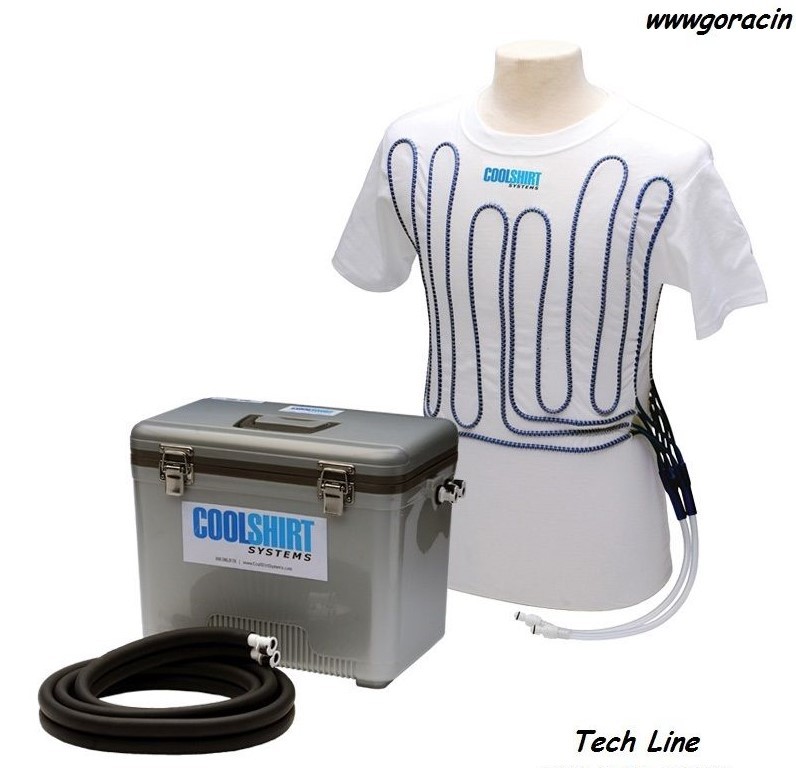 COOLSHIRT 13 or 19 Qt.Club System- Cool Shirt LIQUID COOLED GARMENTS with Cooler