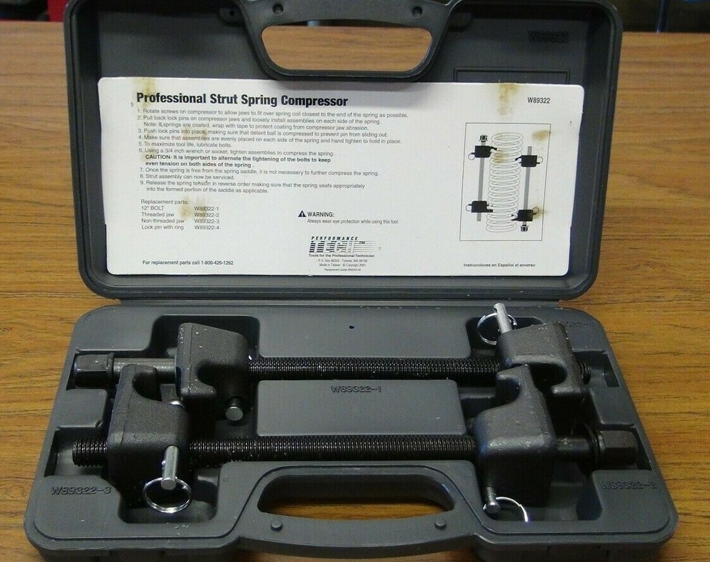Professional Strut Spring Compressor Performance W89322