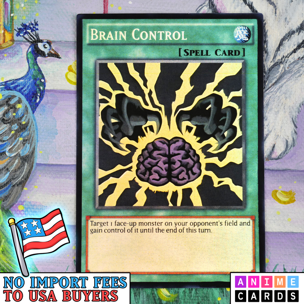 Brain Control ANIME EFFECT HOLO card