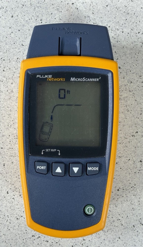 Fluke Networks MicroScanner2 Termination Test Kit Clean!!