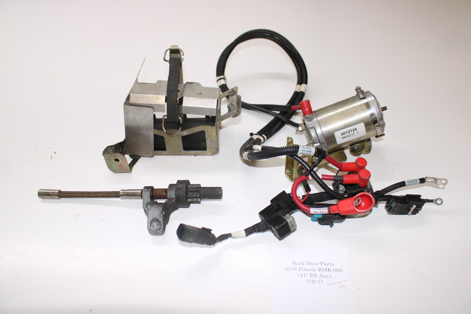 2018 Polaris Rmk 600 Es 144" Axys Electric Start Kit Starter Ring Gear Wiring