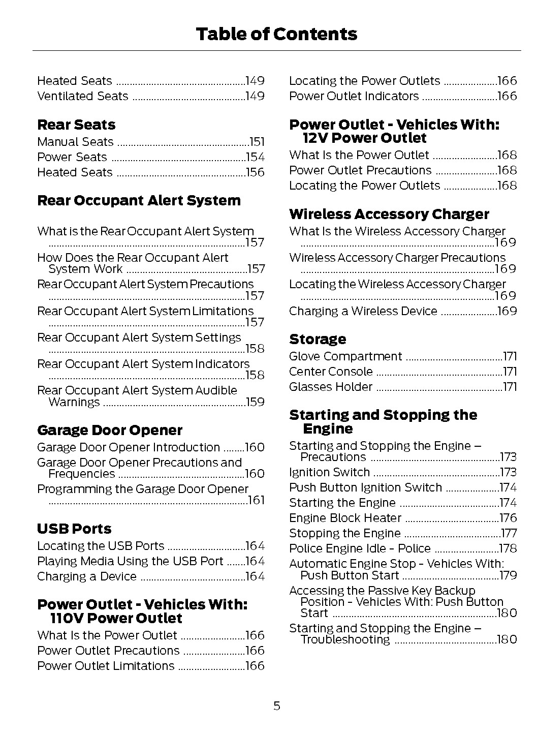 2025 Ford Explorer Owners Manual User Guide