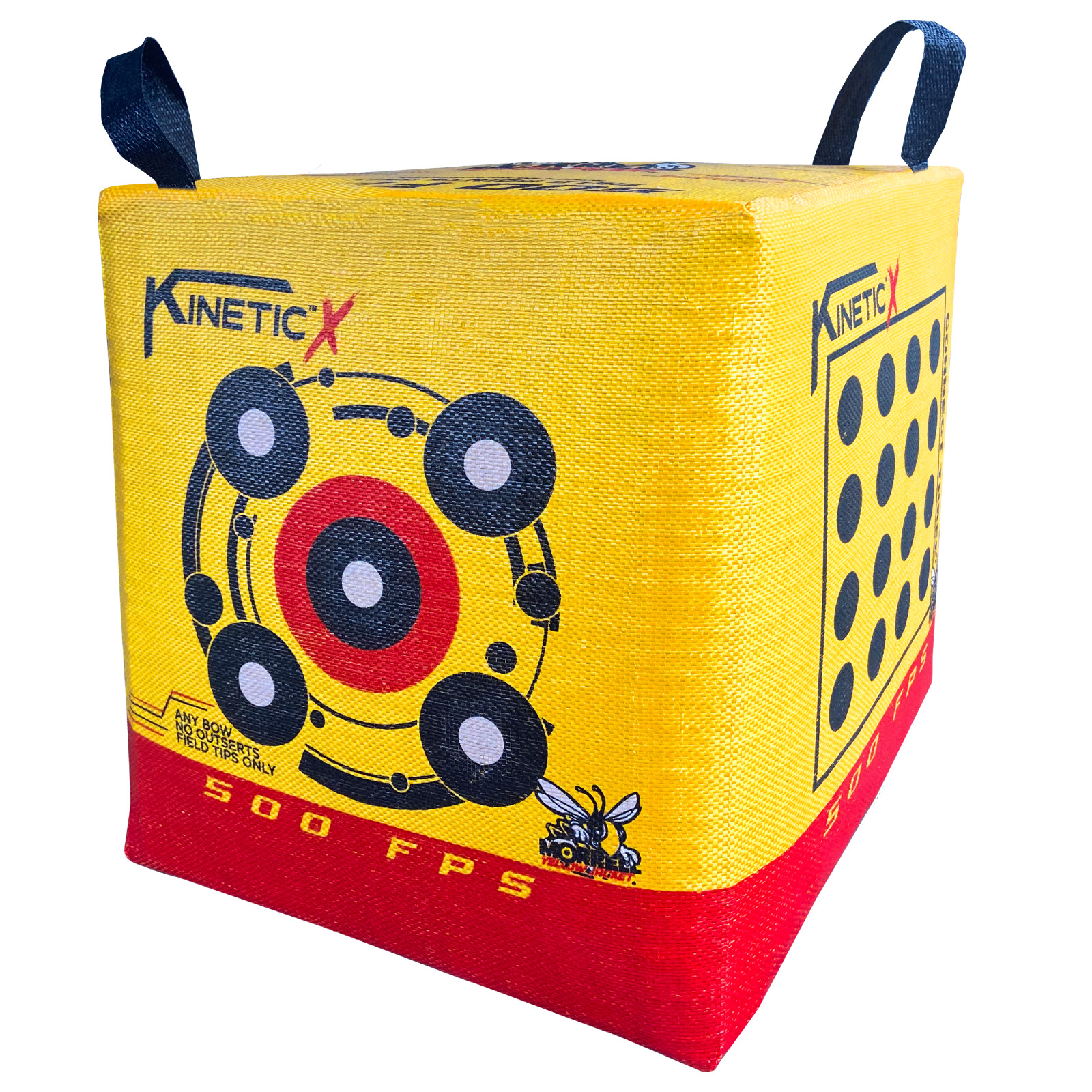 Morrell Yellow Jacket Kinetic X Archery Target | For Crossbows 4 sides 500 FPS